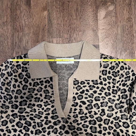 Anthropologie leopard print top - Picture 11 of 11